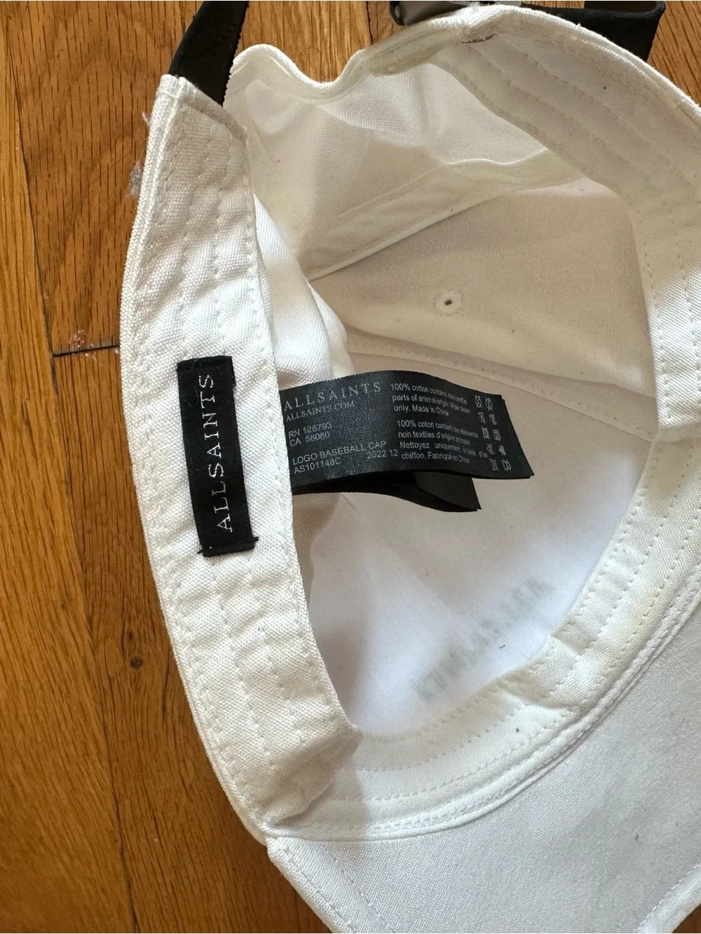 AllSaints Logo Baseball Cap
